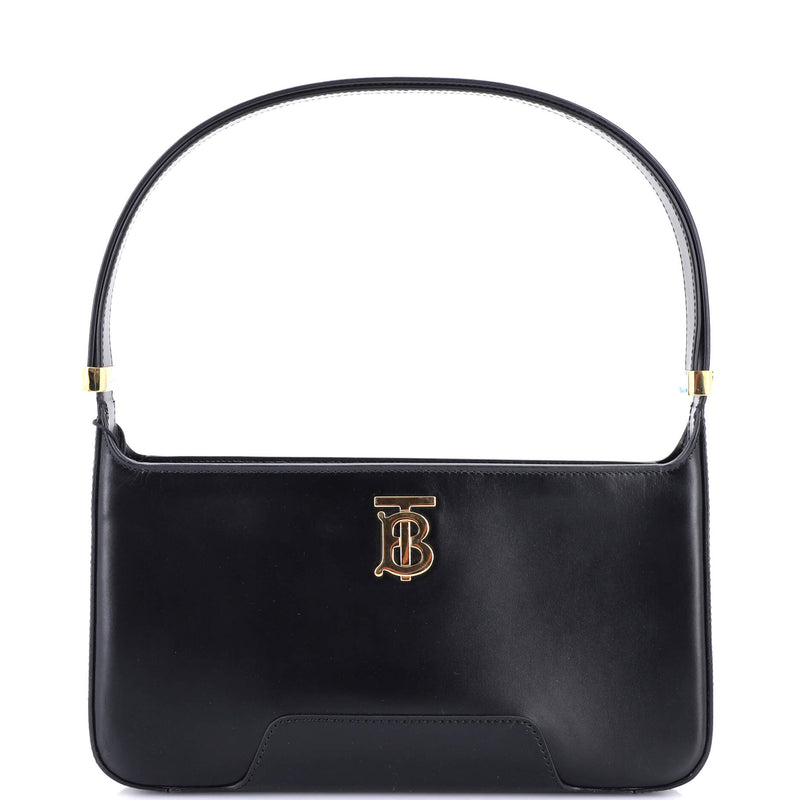 Burberry Tb Zip Hobo Leather Medium