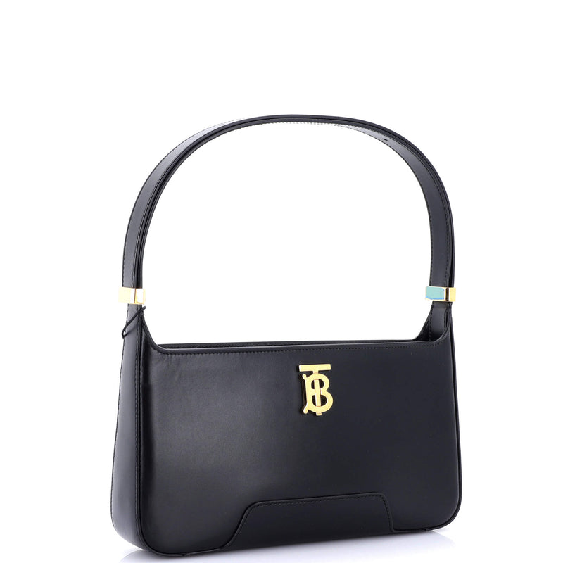 Burberry Tb Zip Hobo Leather Medium
