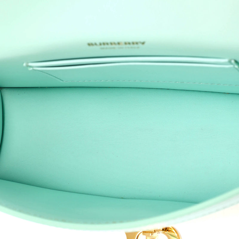 Burberry Tb Flap Bag Canvas Small