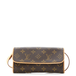Louis Vuitton Twin Handbag Canvas Pm