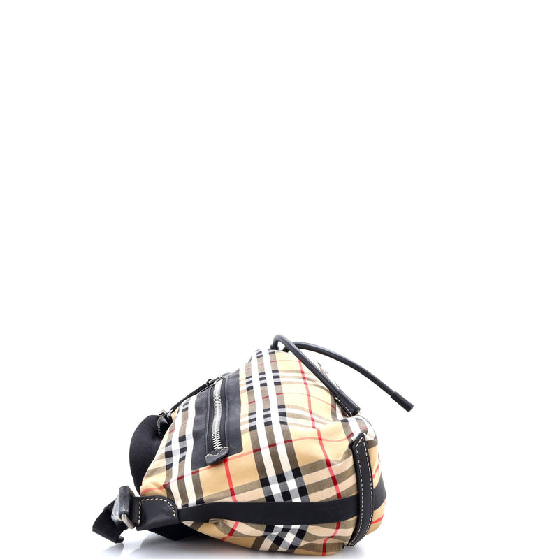 Burberry Sailing Duffle Sling Bag