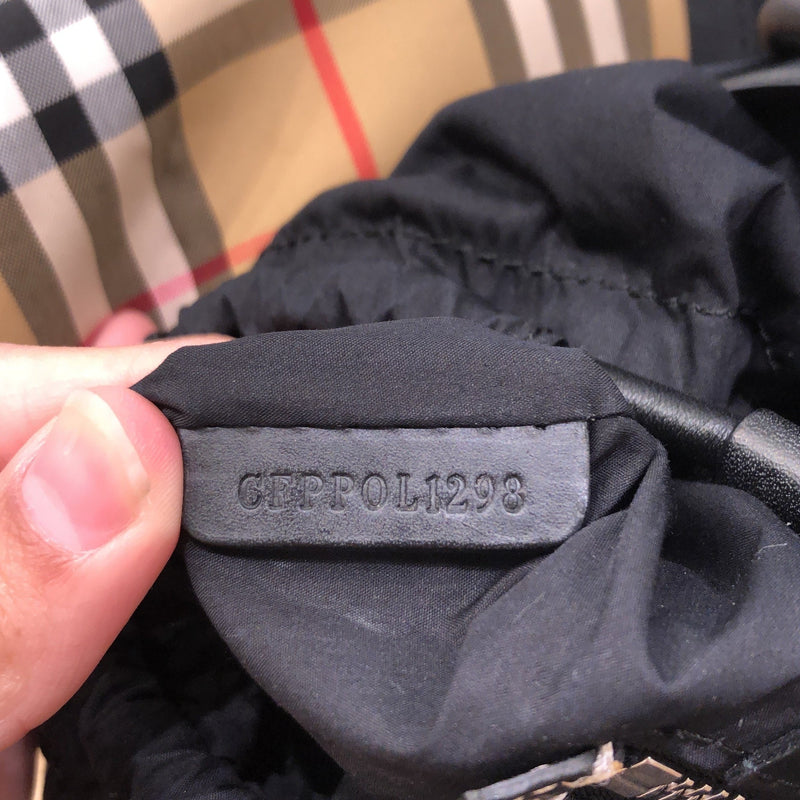 Burberry Sailing Duffle Sling Bag