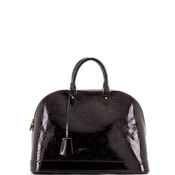 Louis Vuitton Alma Handbag Vernis Gm