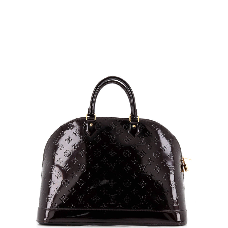 Louis Vuitton Alma Handbag Vernis Gm
