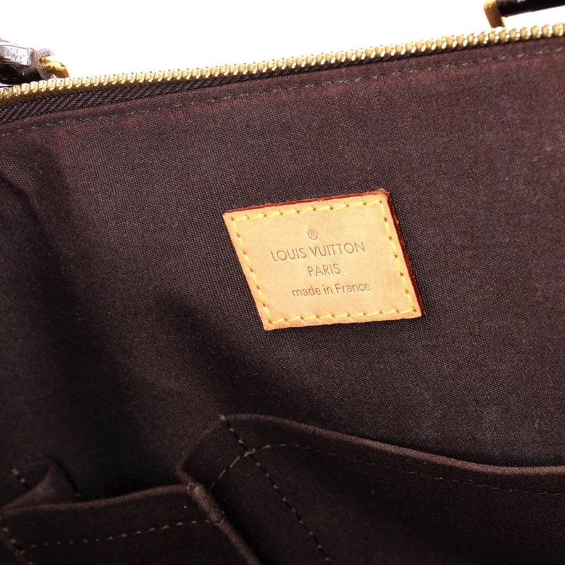 Louis Vuitton Alma Handbag Vernis Gm