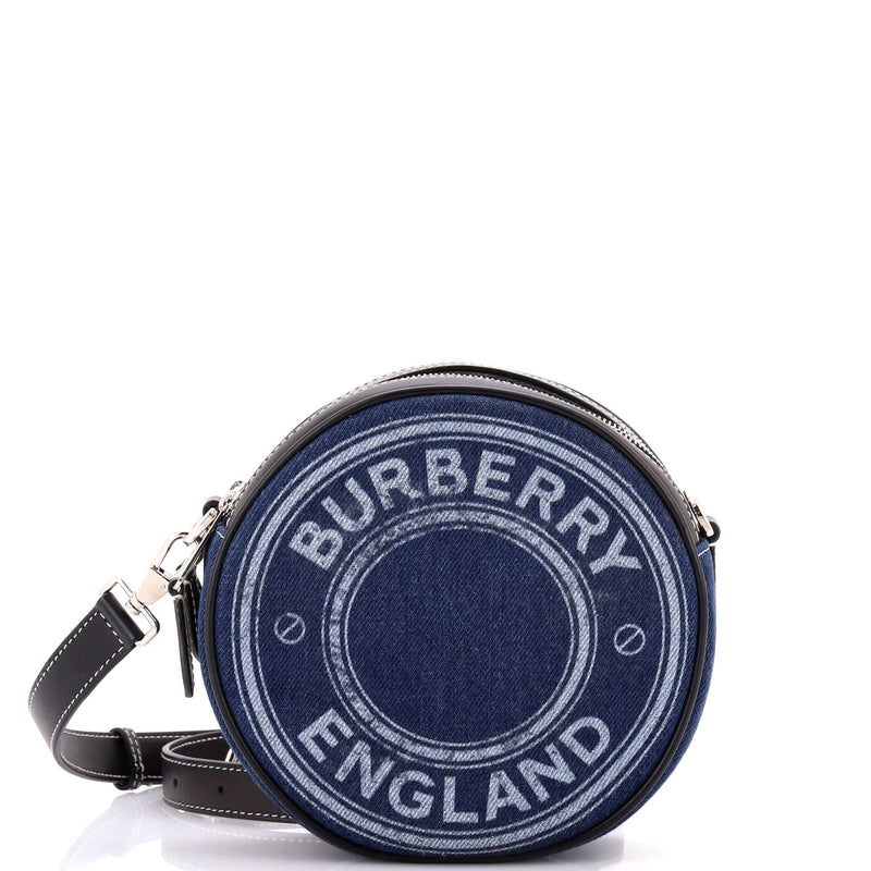 Burberry Louise Round Bag Denim With