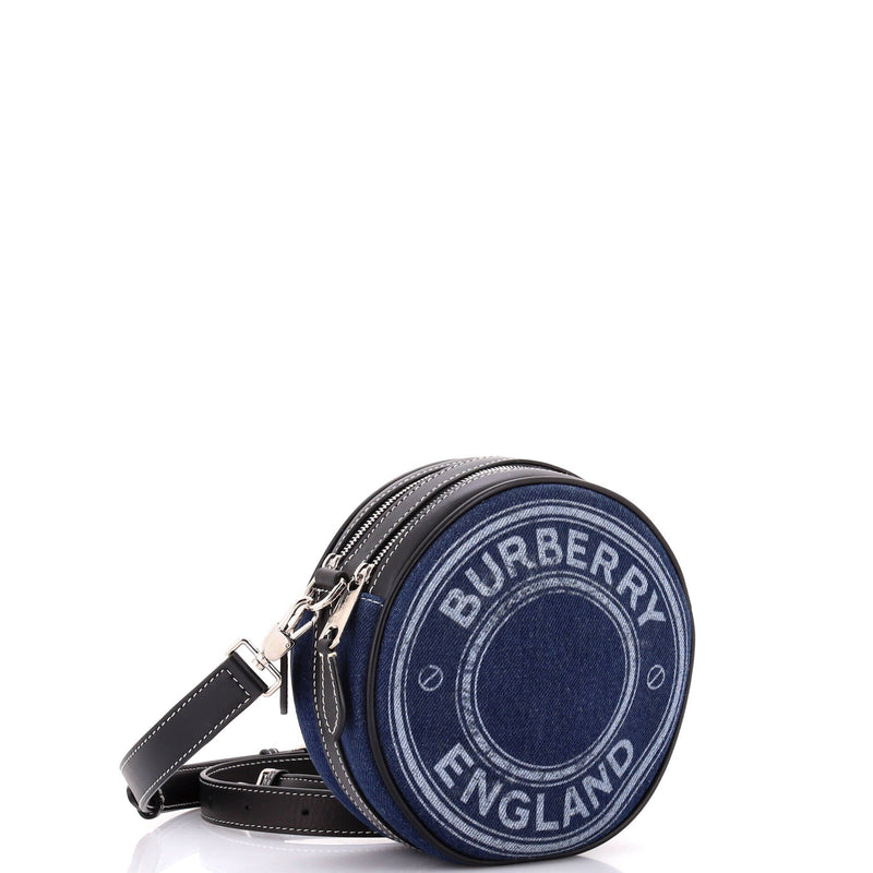 Burberry Louise Round Bag Denim With