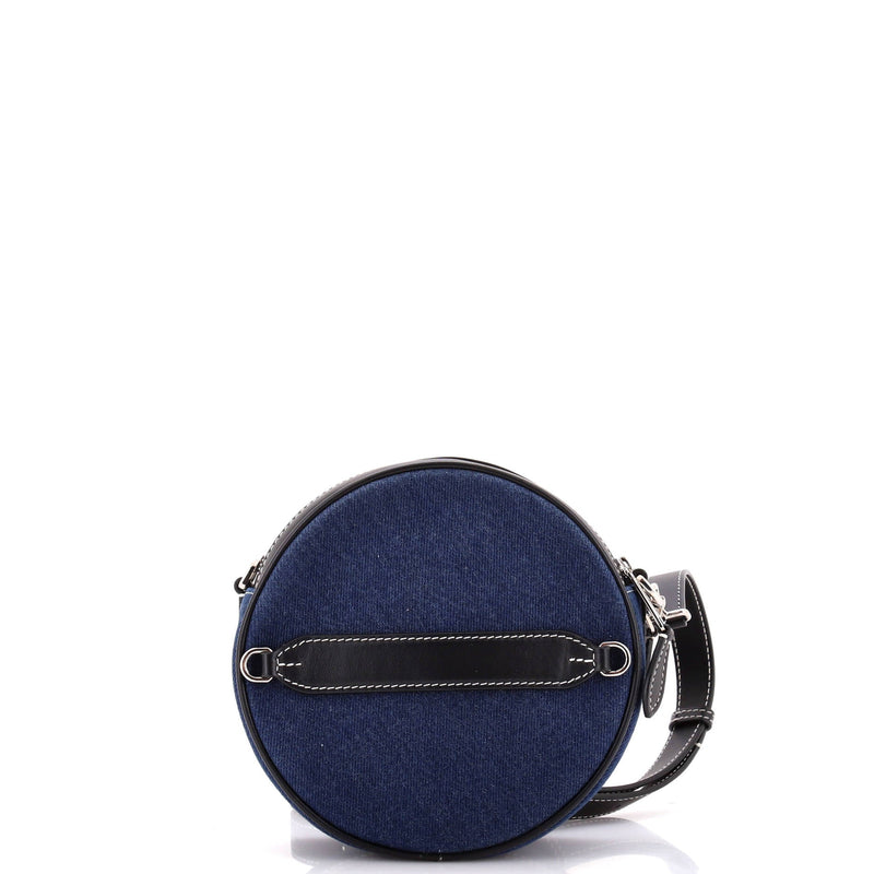 Burberry Louise Round Bag Denim With