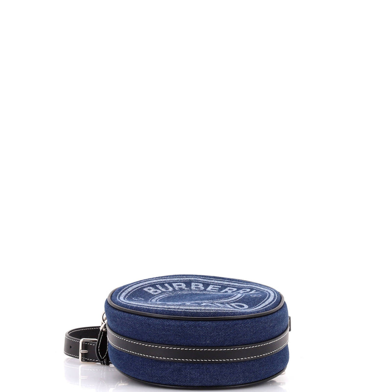 Burberry Louise Round Bag Denim With