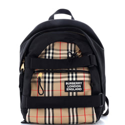 Burberry Nevis Backpack Vintage Check