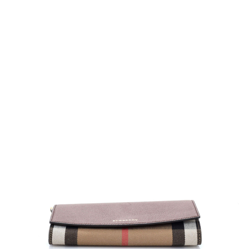 Burberry Henley Wallet On Chain Leather