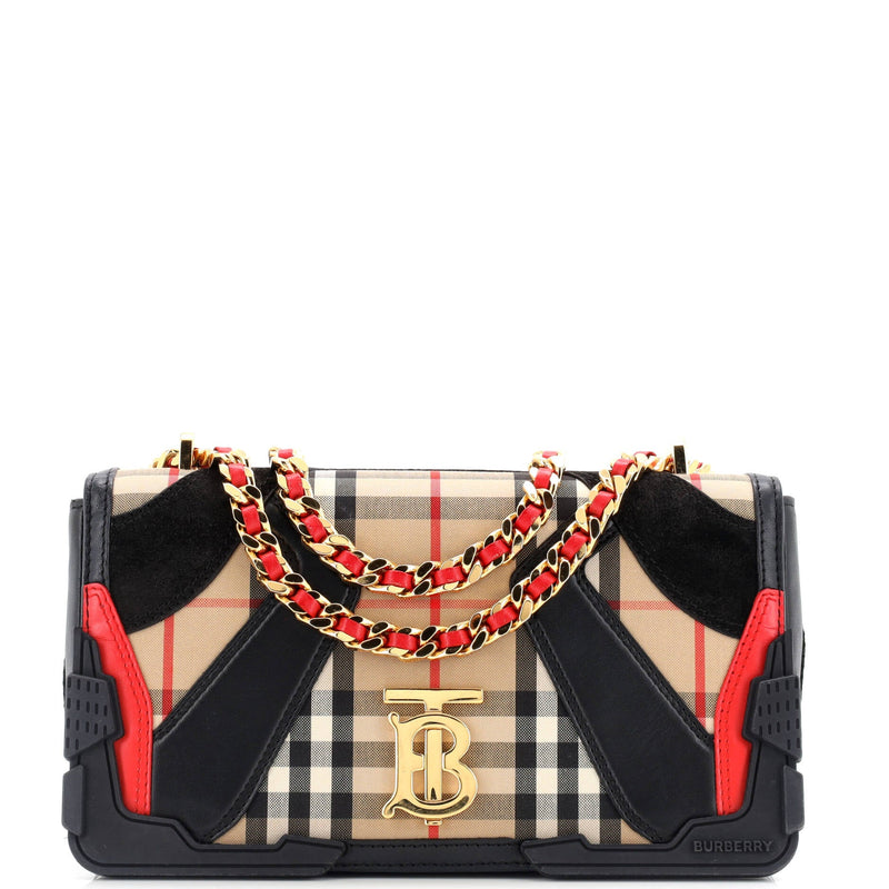 Burberry Lola Shoulder Bag Vintage Check