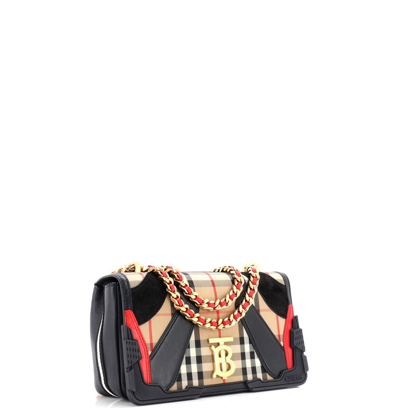 Burberry Lola Shoulder Bag Vintage Check