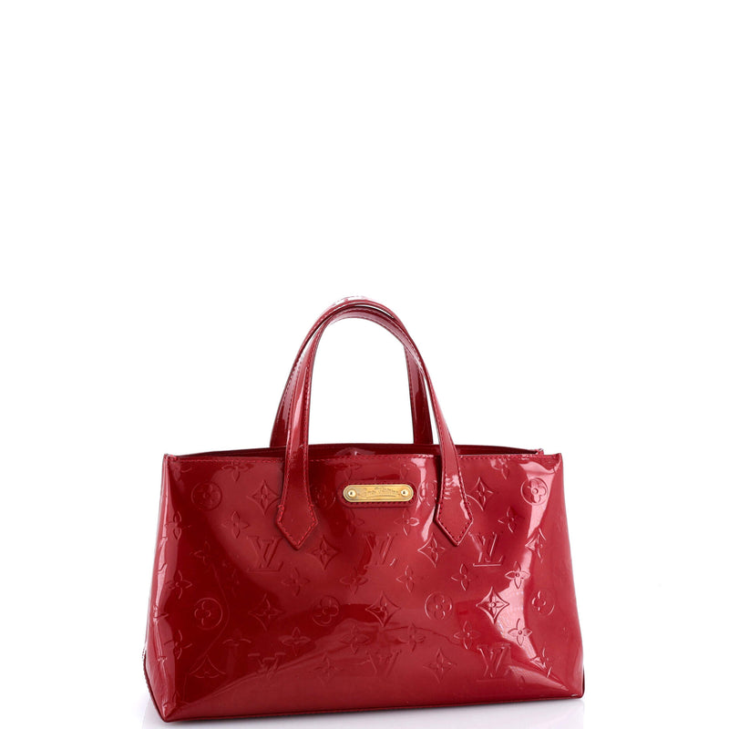 Louis Vuitton Wilshire Handbag Vernis Pm