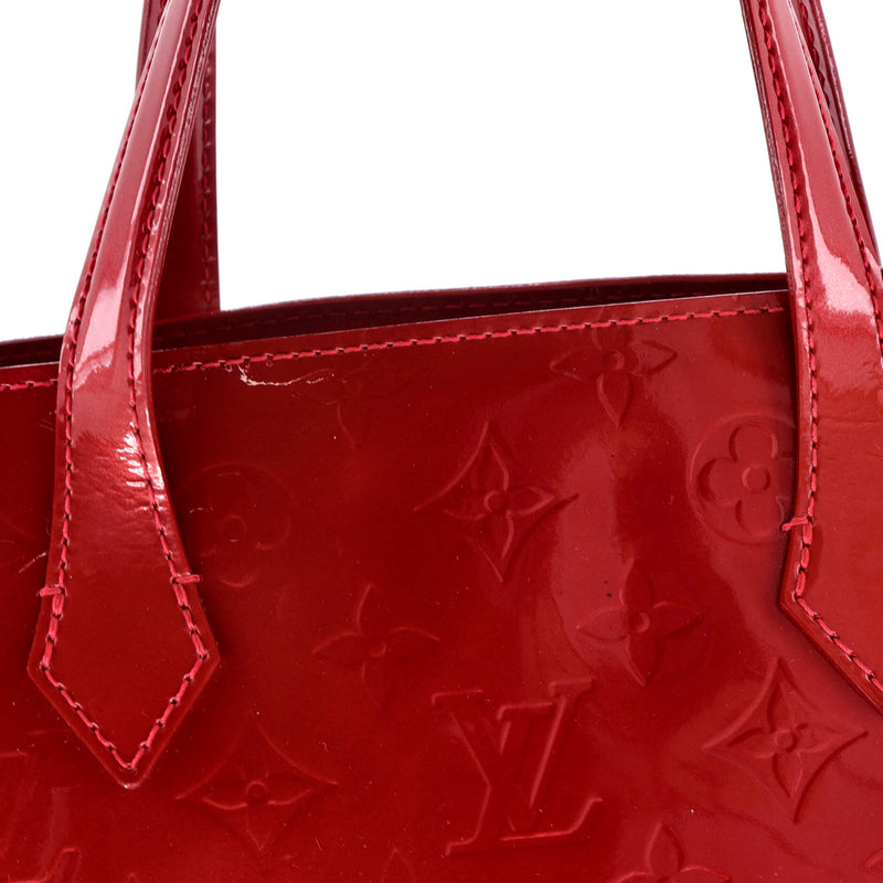Louis Vuitton Wilshire Handbag Vernis Pm