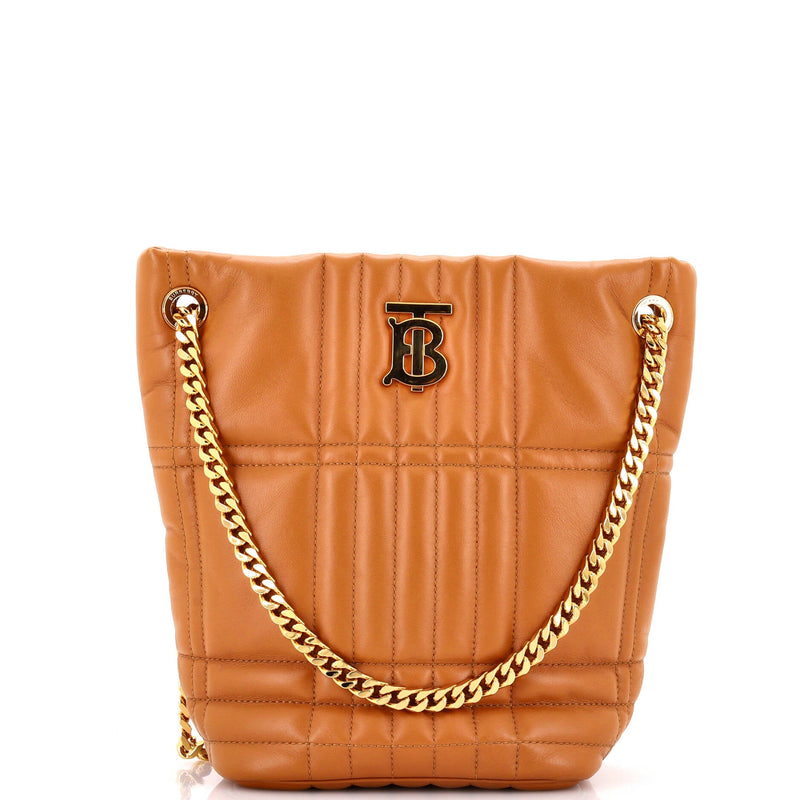 Burberry Lola Bucket Bag Quilted