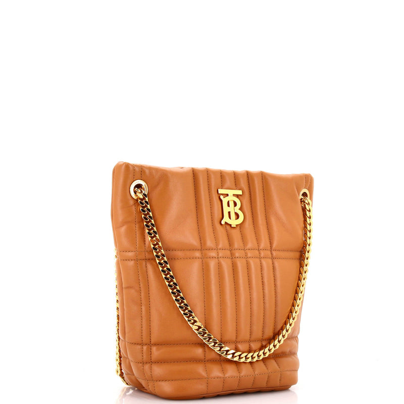 Burberry Lola Bucket Bag Quilted