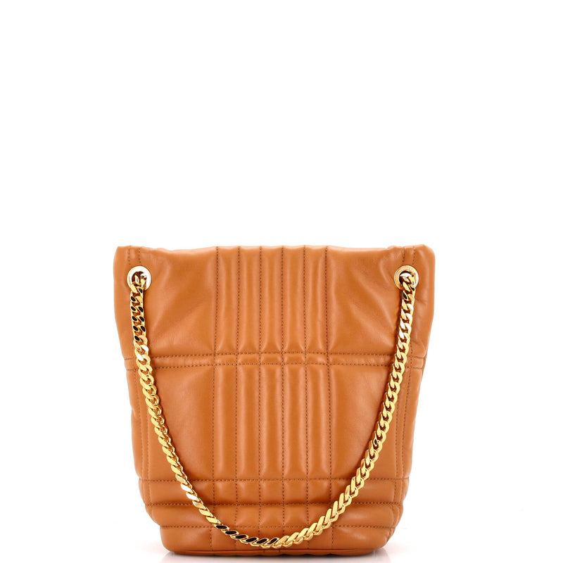 Burberry Lola Bucket Bag Quilted