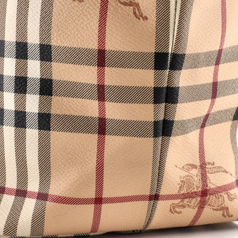 Burberry Salisbury Tote Haymarket Coated
