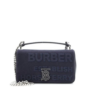 Burberry Lola Shoulder Bag Canvas Small
