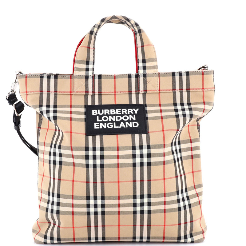 Burberry Artie Convertible Tote Bag