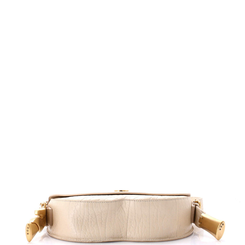 Burberry Chess Satchel Leather Small