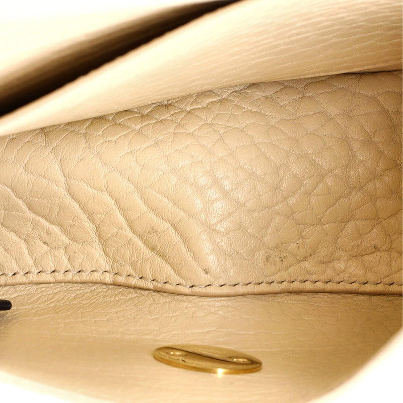 Burberry Chess Satchel Leather Small