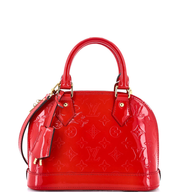 Louis Vuitton Alma Handbag Vernis Bb
