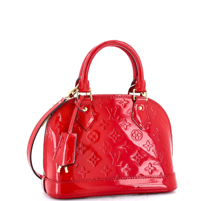Louis Vuitton Alma Handbag Vernis Bb