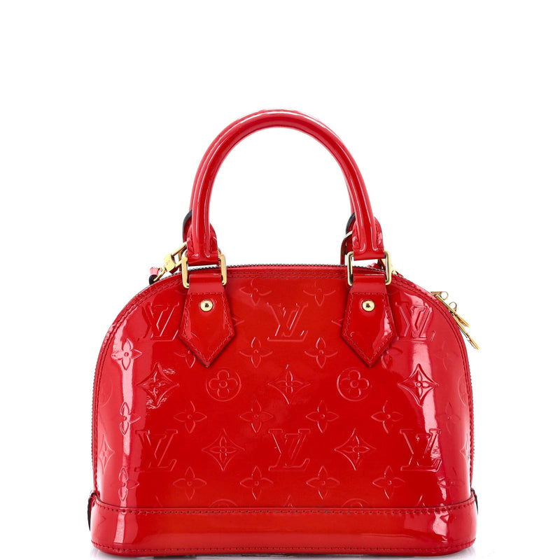 Louis Vuitton Alma Handbag Vernis Bb