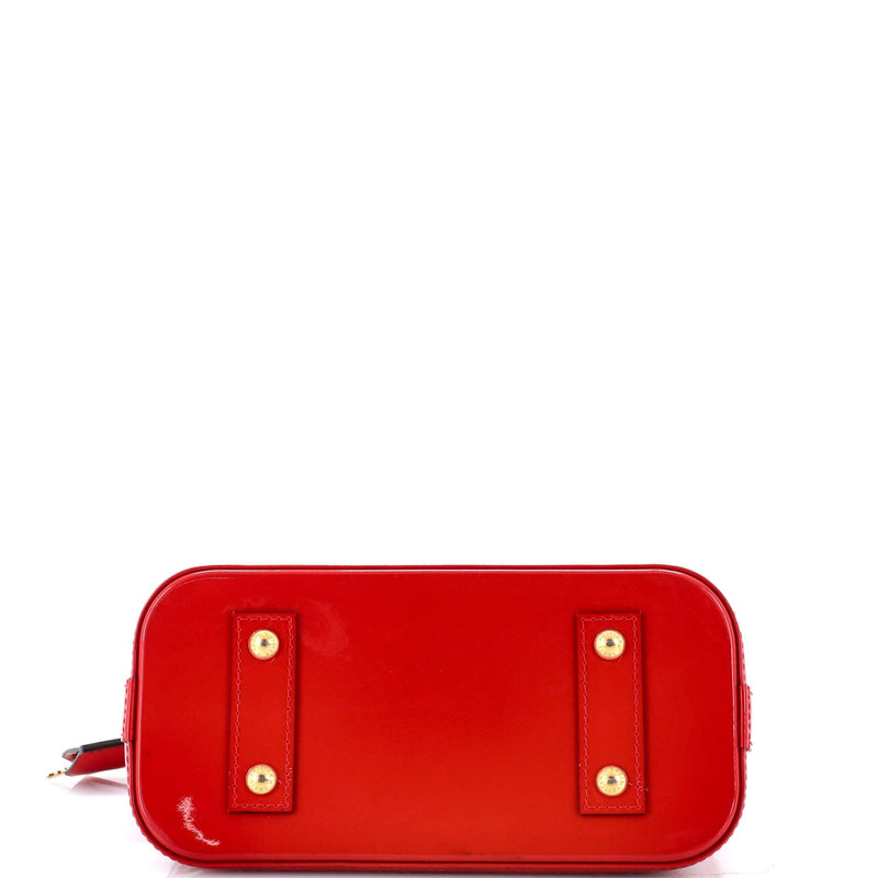 Louis Vuitton Alma Handbag Vernis Bb