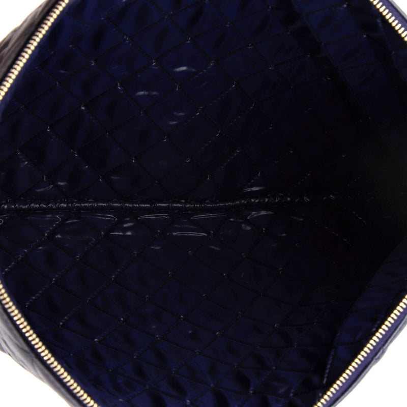 Chanel Cc Casino O Case Clutch Quilted