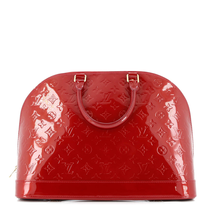 Louis Vuitton Alma Handbag Vernis Gm