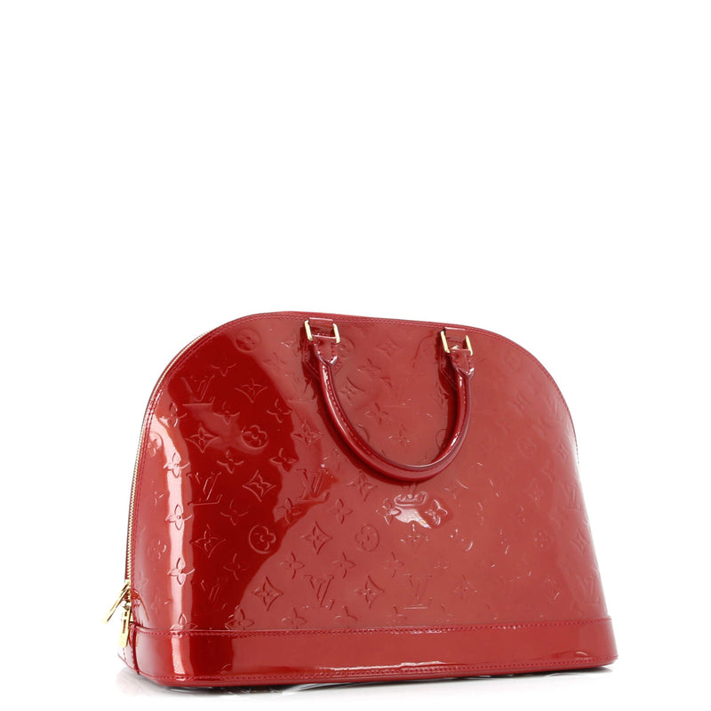 Louis Vuitton Alma Handbag Vernis Gm