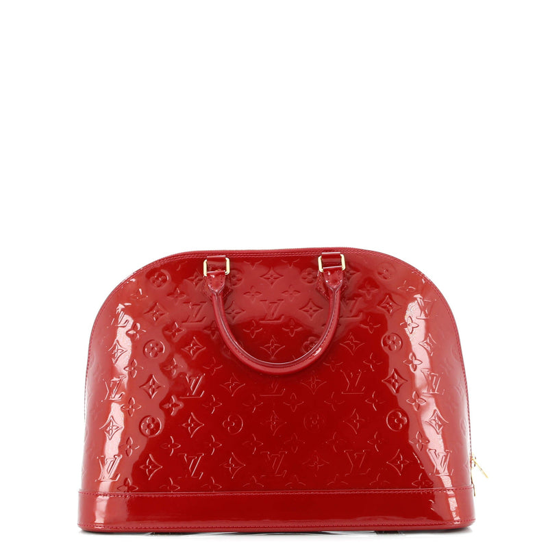Louis Vuitton Alma Handbag Vernis Gm