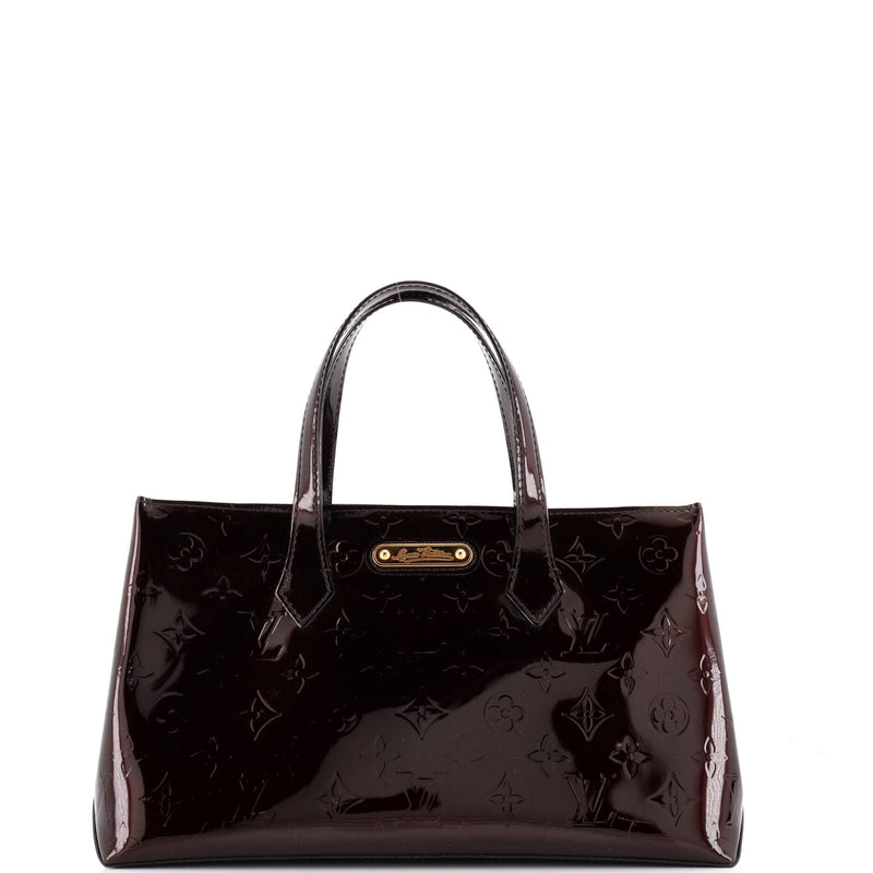 Louis Vuitton Wilshire Handbag Vernis Pm