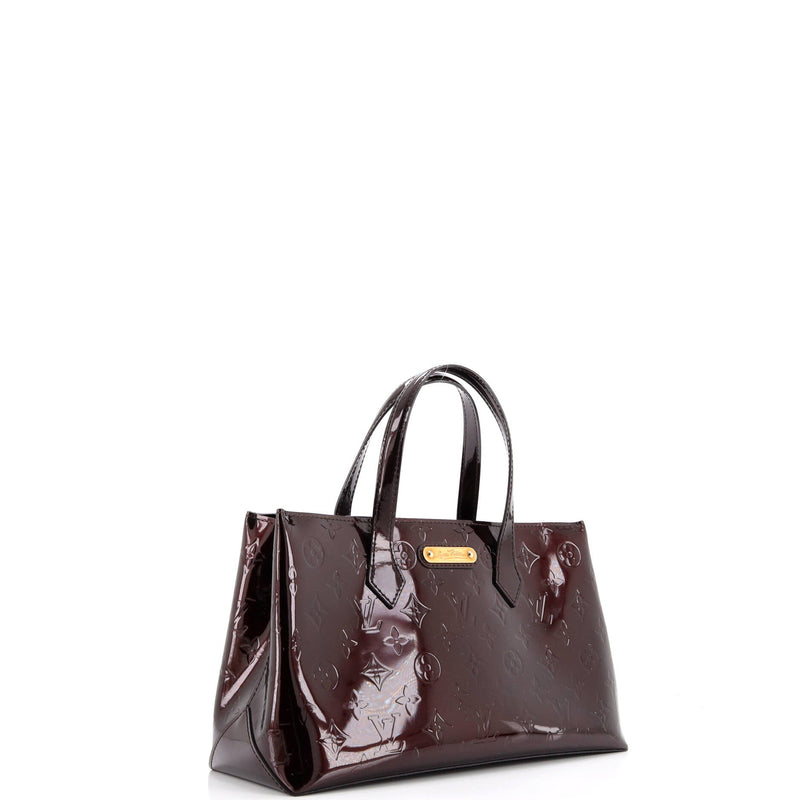 Louis Vuitton Wilshire Handbag Vernis Pm