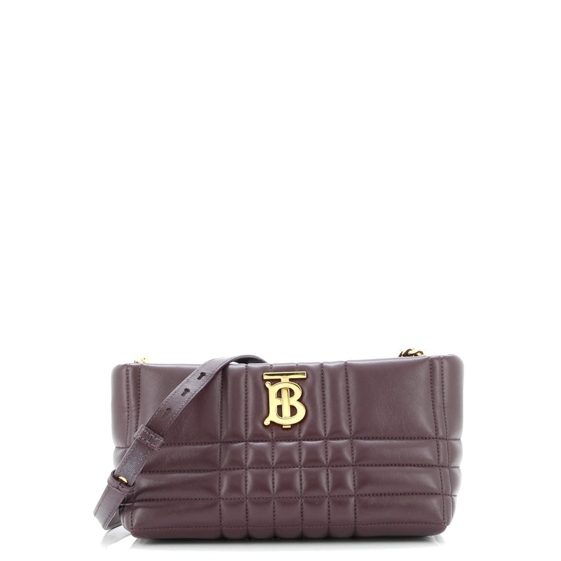 Burberry Lola Zip Shoulder Bag Quilted