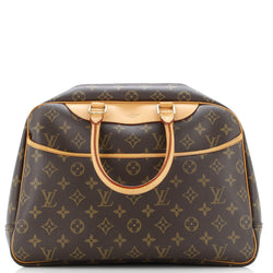 Louis Vuitton Deauville Handbag Canvas