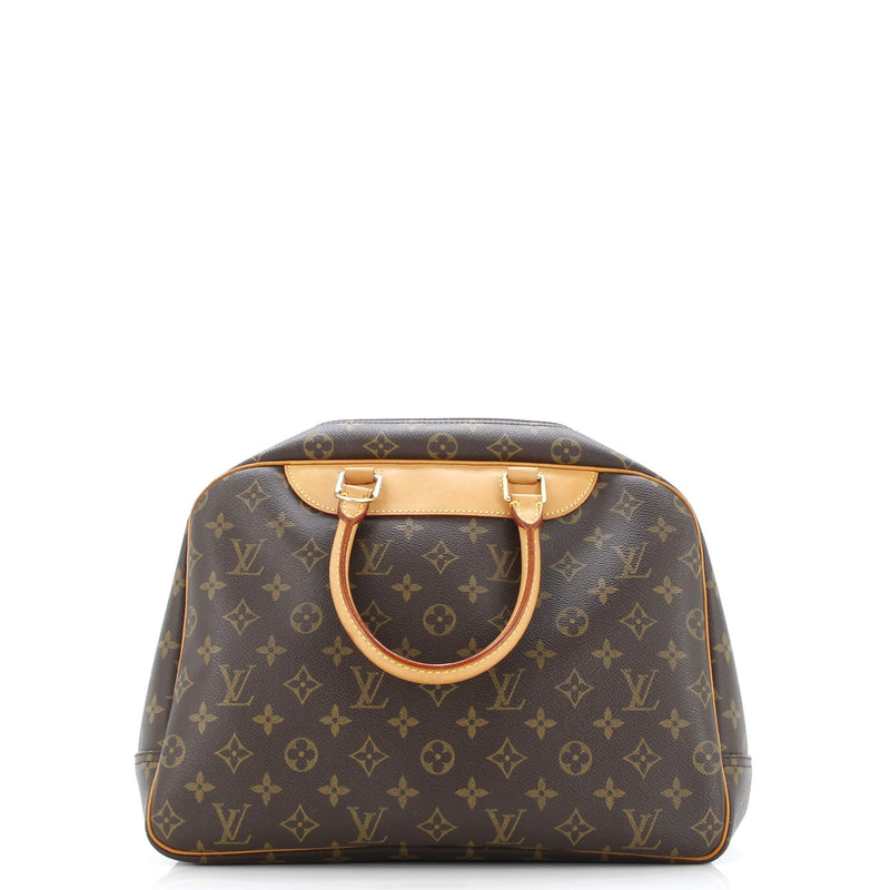 Louis Vuitton Deauville Handbag Canvas