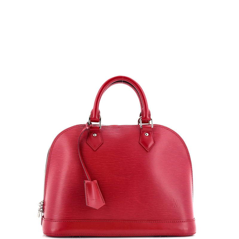 Louis Vuitton Alma Handbag Epi Leather