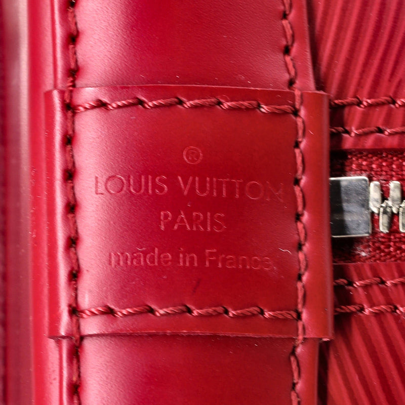 Louis Vuitton Alma Handbag Epi Leather