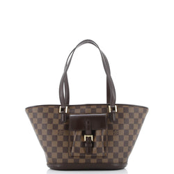 Louis Vuitton Manosque Handbag Damier Pm