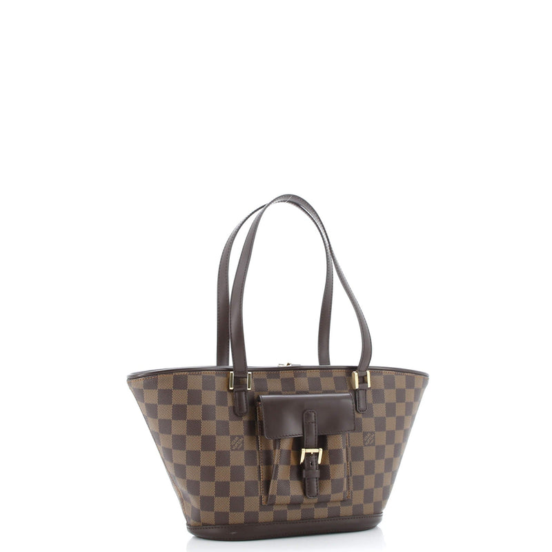 Louis Vuitton Manosque Handbag Damier Pm