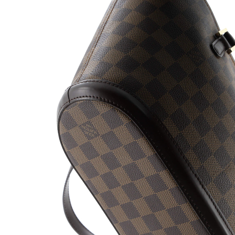 Louis Vuitton Manosque Handbag Damier Pm
