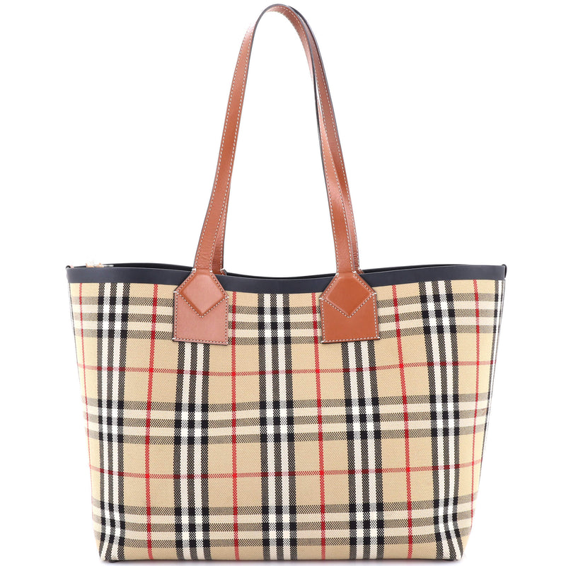 Burberry London Tote Vintage Check