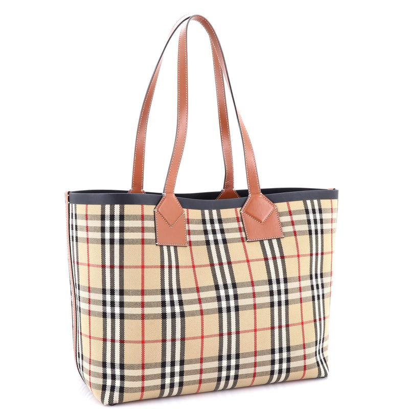 Burberry London Tote Vintage Check