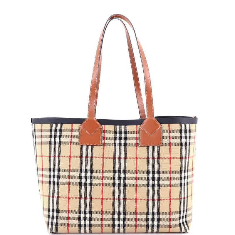 Burberry London Tote Vintage Check