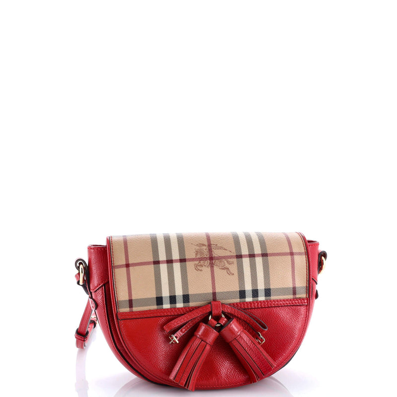 Burberry Maydown Crossbody Bag Haymarket
