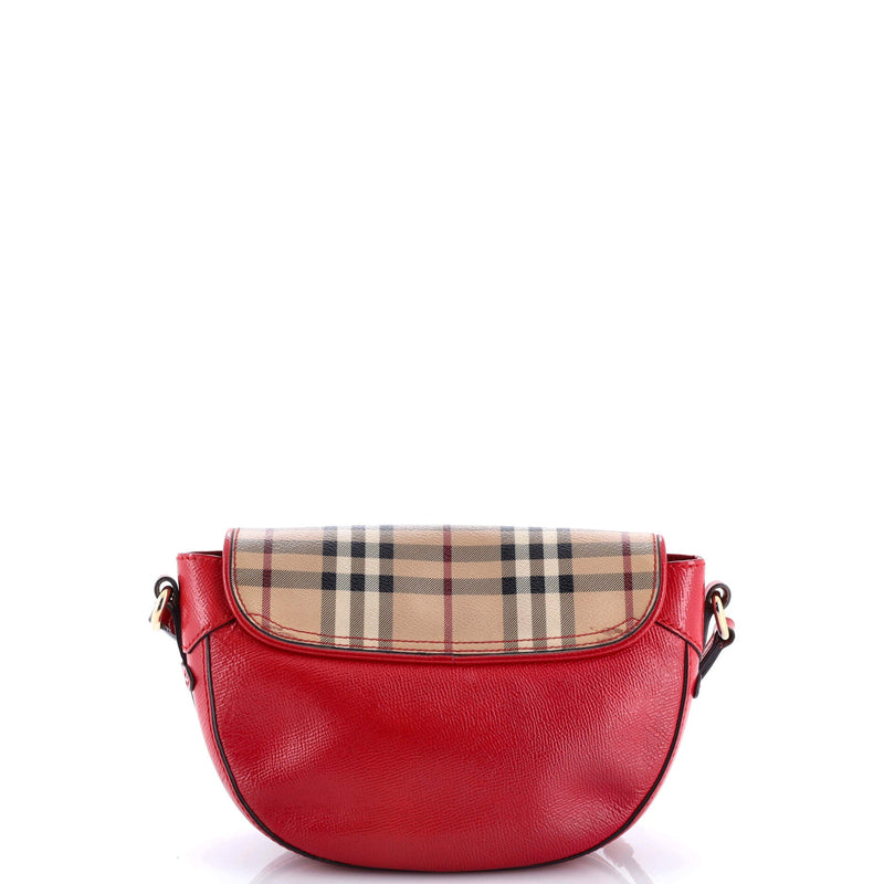 Burberry Maydown Crossbody Bag Haymarket